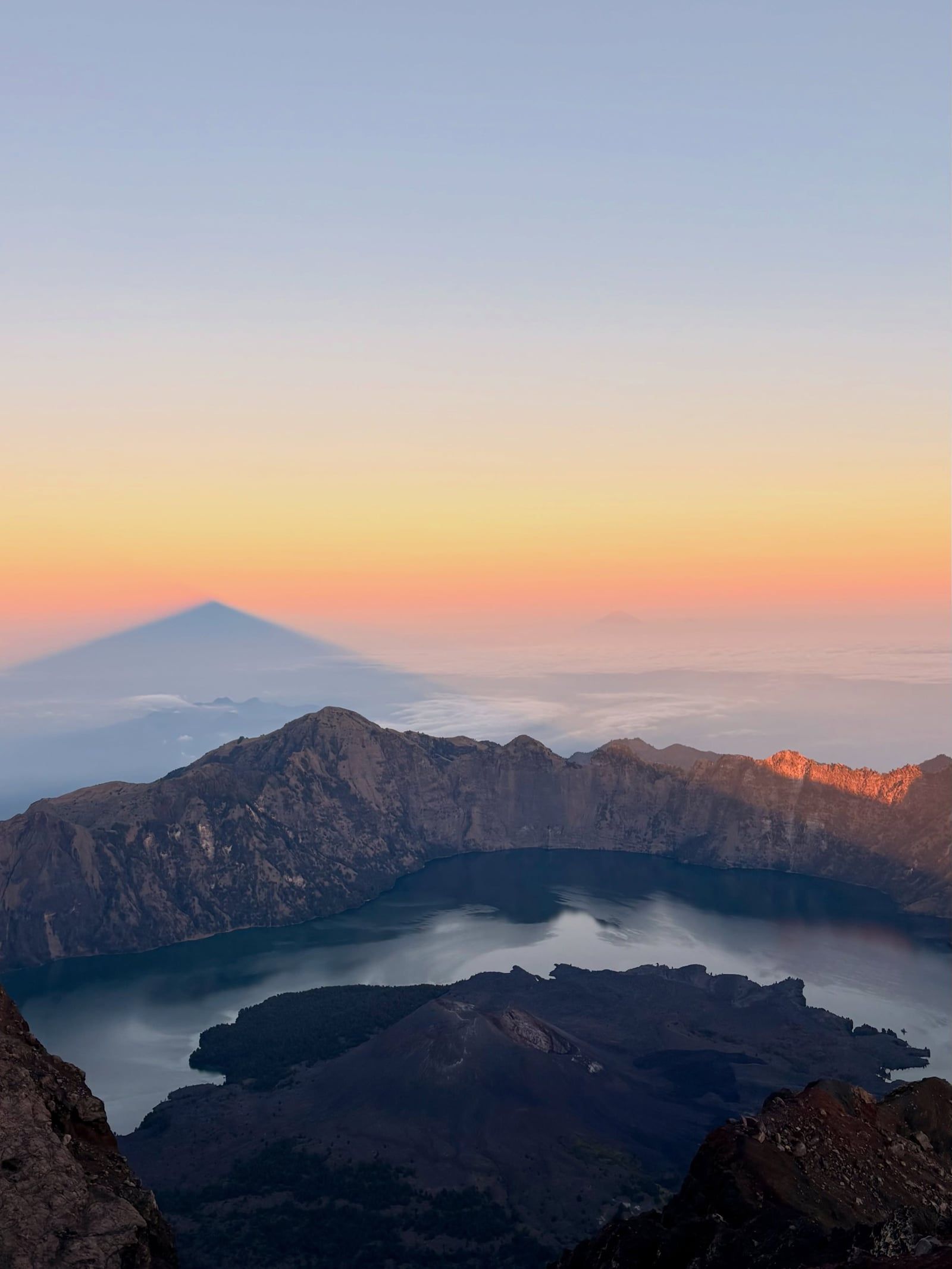 Mount Rinjani view