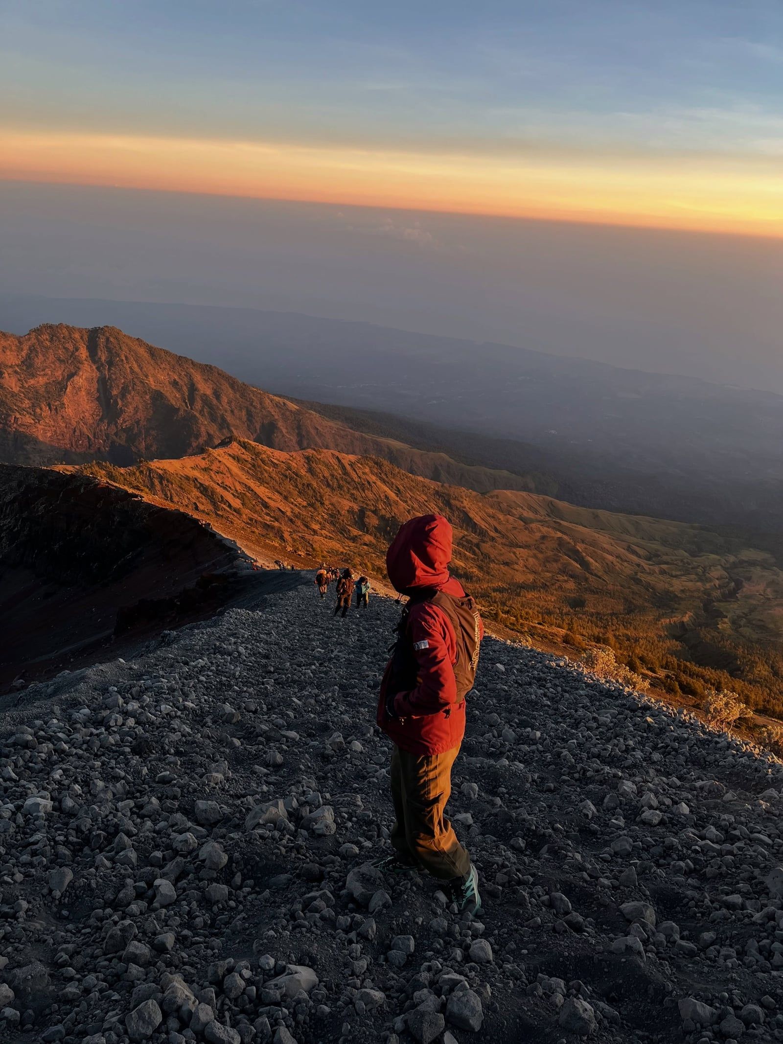 Mount Rinjani tour visitor photo
